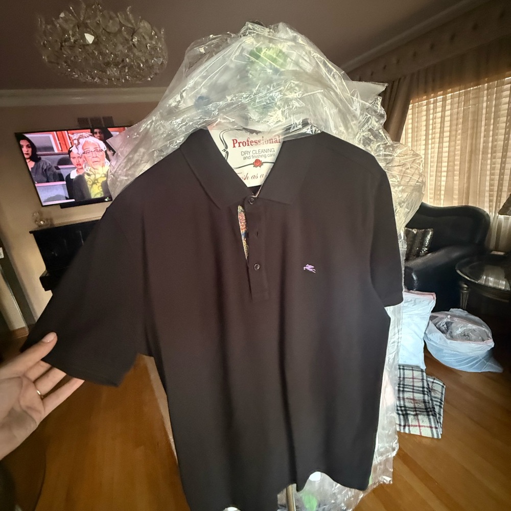 Etro Dark Polo Shirt